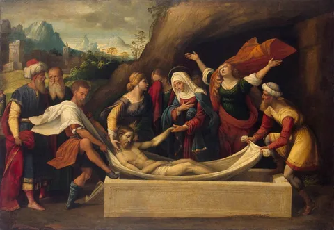 Benvenuto Tisi, Entombment