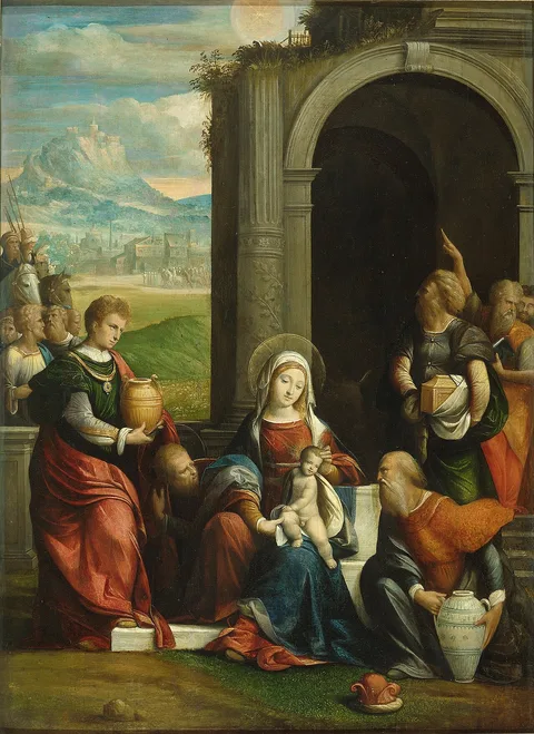 Benvenuto Tisi, Adoration of the Magi