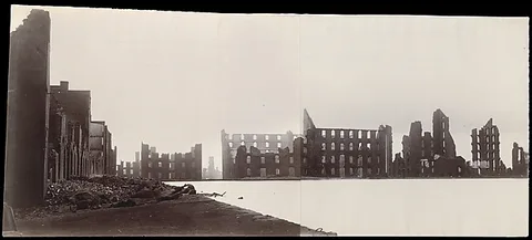 Alexander Gardner, Ruins of Gallego Flour Mills, Richmond