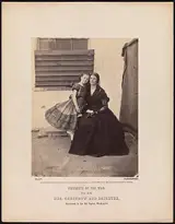 Alexander Gardner, Mrs. Greenhow and Daughter, Imprisoned in the Old Capitol, Washington