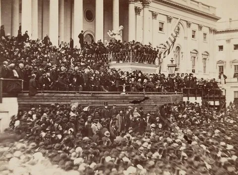 Alexander Gardner, The Second Inauguration of Abraham Lincoln, Washington, DC