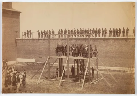 Alexander Gardner, Execution of the Conspirators