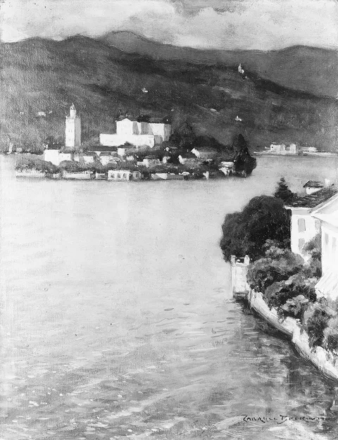 James Carroll Beckwith, Lake of Orta