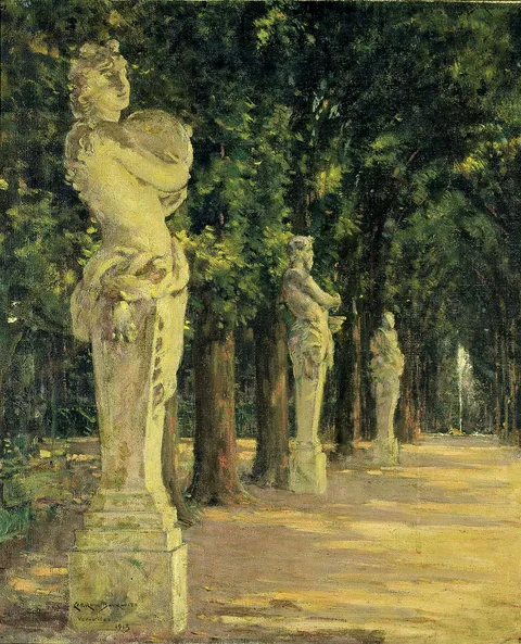 James Carroll Beckwith, Allée de l'Été, Versailles