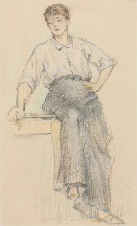 James Carroll Beckwith, The Toiler