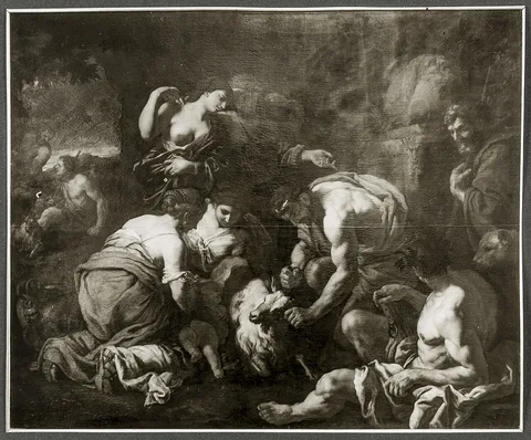 Johann Carl Loth, Jupiter Suckling from the Goat Amalthea