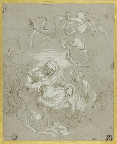 Johann Carl Loth, Madonna and Child with Angels