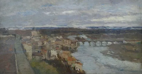 Albert Lebourg, View of Pont-du-Chateau