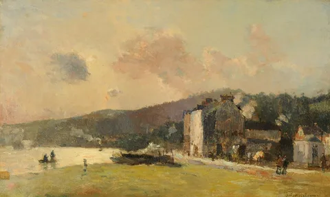 Albert Lebourg, La Seine à Croisset, près de Rouen