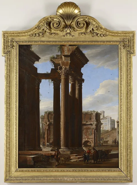 Viviano Codazzi, View in the Roman Forum