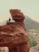William Henry Jackson, Pulpit Rock, Echo Canyon, Utah
