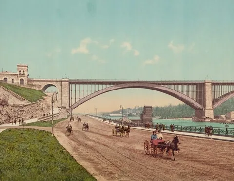 William Henry Jackson, Washington Bridge and Speedway, New York