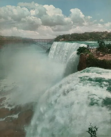 William Henry Jackson, American Falls from Goat Island