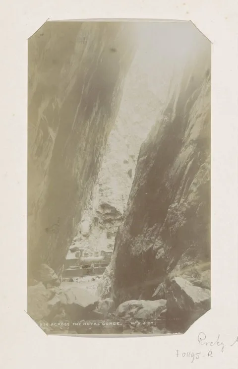 William Henry Jackson, Across the Royal Gorge