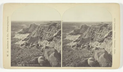 William Henry Jackson, Badlands of Wyoming