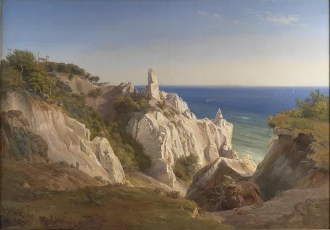 Louis Gurlitt, The Cliffs of the Island of Møn