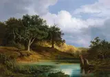 Christian Morgenstern, Oaks beside the Water