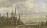 Marius Bauer, Turks leger voor Jeruzalem