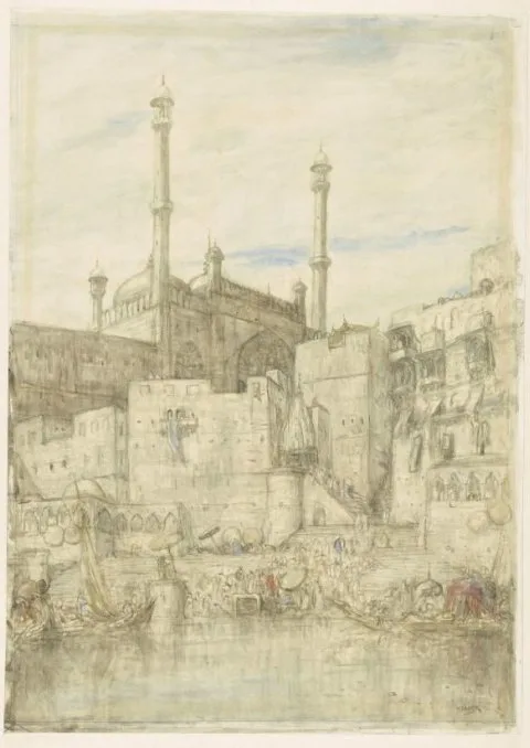 Marius Bauer, Aan de Ganges bij Benares