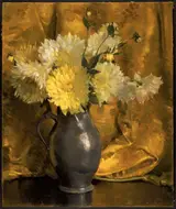 Laura Coombs Hills, Yellow Dahlias