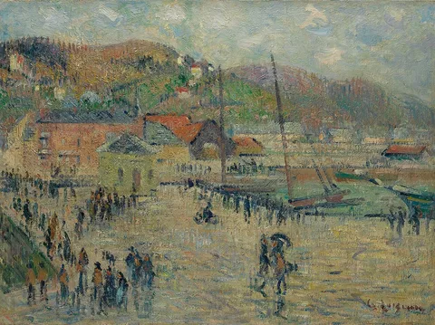 Gustave Loiseau, Le Grand Quai, Fécamp