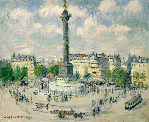 Gustave Loiseau, La Place de la Bastille