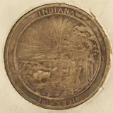 Janet Scudder, The Indiana Medal (The Admission of Indiana to the Union) [reverse]