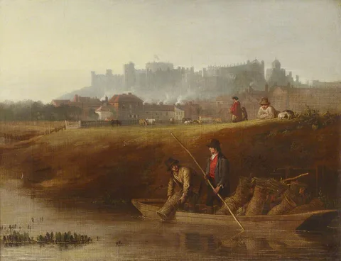 William Henry Hunt, A Distant View of Windsor Castle