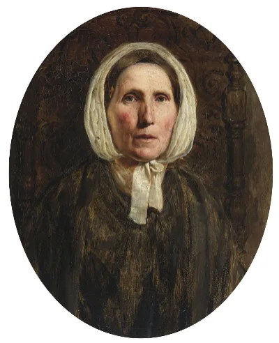 William Henry Hunt, Portrait of The Artist's Mother