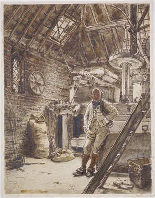 William Henry Hunt, The Miller in his Mill