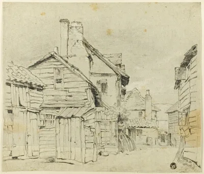 William Henry Hunt, Water Lane, Watford