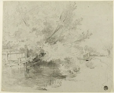William Henry Hunt, On the Mole