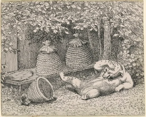 William Holbrook Beard, Bear Stung by Bees