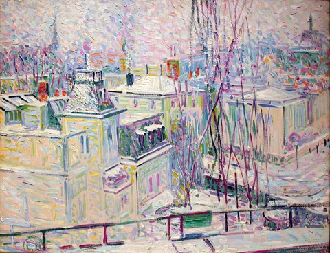 Curt Herrmann, Snow-covered roofs