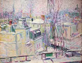 Curt Herrmann, Snow-covered roofs