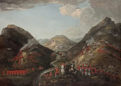 Peter Tillemans, The Battle of Glenshiel 1719