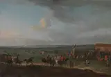 Peter Tillemans, The Round Course at Newmarket, Cambridgeshire, Preparing for the King's Plate