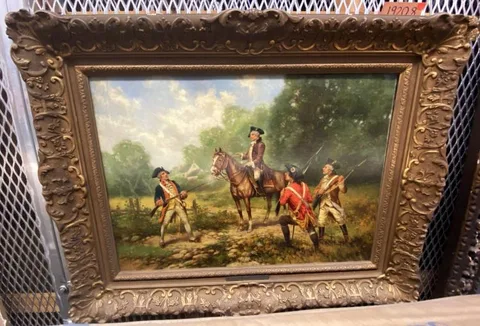 Edward Percy Moran, The Capture of Major John André, 1845
