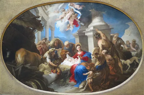 Valerio Castello, The Adoration of the Shepherds