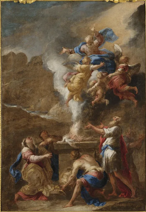 Valerio Castello, The Sacrifice of Noah