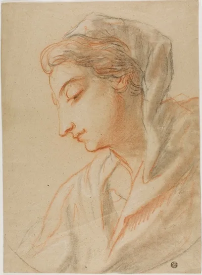 Valerio Castello, Profile Bust of Woman