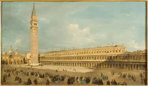 Giacomo Guardi, Piazza San Marco in Venice