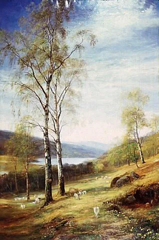 John MacWhirter, Silver birches