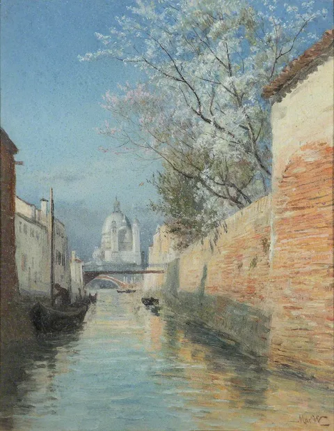 John MacWhirter, A Venetian Canal