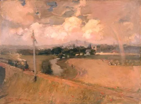 Robert Brough, View of Elgin
