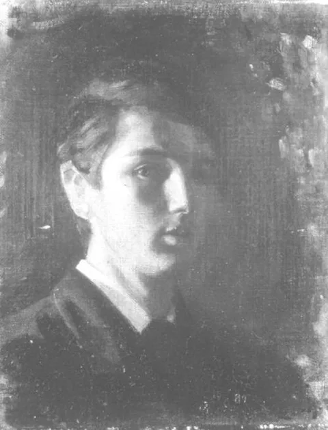 Robert Brough, The Artist at Seventeen Years of Age