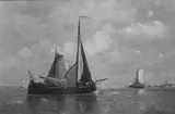 Paul Jean Clays, Ships on the River Waal