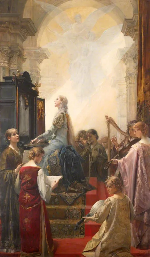 Eduard Veith, Saint Cecilia