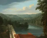 Johann Christian Vollerdt, The Water Reservoirs, the so-called Bends, in Belgrade Forest