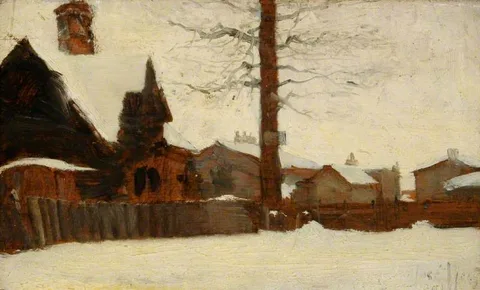 José Weiss, A Winter Scene